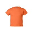 thumbnail image 2 of Rabbit Skins - Toddler Cotton Jersey Tee - 3301T - Cantaloupe - Size: 4T, 2 of 3