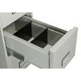 thumbnail image 5 of Phoenix Safe Vertical 31 inch 4-Drawer Letter Fireproof File Cabinet with Key Lock, Water Seal, Gray, LTR4W31LG, 5 of 6