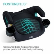 Britax UpNGo Backless Booster Seat, Raven Black