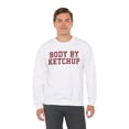 thumbnail image 6 of Ketchup Sweatshirt Gifts Crew Neck Shirt Long Sleeve Unisex, 6 of 7