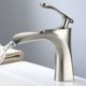 thumbnail image 3 of Grifo de baño moderno en cascada con bañera de níquel cepillado de una manija y 1 orificio de montaje JM, 3 of 5