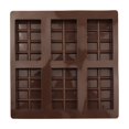 thumbnail image 2 of 6PCS Silicone Chocolate Molds with 8 Cavities Each – BPA-Free DIY Candy & Wax Melting Tools for Bars, Protein Snacks, Holiday Gifts, Non-Stick, Dishwasher/Oven Safe (6.9x6.7in) A, 2 of 9