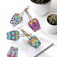 thumbnail image 4 of Llaveros Arte Con Diamantes Llavero Pintura Regalo Navideña DIY, 4 of 8