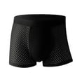 thumbnail image 1 of Mens High Waist Briefs Oversized Loose Breathable Comfortable Underpants for Everyday Wear, 1 of 2