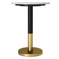 thumbnail image 3 of Evans 16 in Wide Metal Marble Side Table, 3 of 3