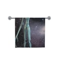 thumbnail image 2 of MYPOP Alien Bathroom Body Shower Towel Bath Wrap For Home Outdoor Travel Use Beach Bath Towels 30x56 inches, 2 of 3