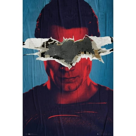 Batman Vs Superman Superman Teaser Poster - 24x36