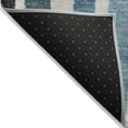 thumbnail image 5 of Addison Rugs Chantille Indoor/Outdoor Transitional Stripes Black Machine Washable Rectangle Rug, 10' x 14', 5 of 8