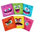thumbnail image 1 of Inkdotpot Set of 6 Drink Coasters DecorativeNon,SlipCork Base4-inch Square PrintedCoastersEasy Clean- Funny, 1 of 8