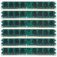 thumbnail image 1 of 6X DDR2 800Mhz PC2 6400 2 GB 240 Pin for Desktop RAM Memory,6 x RAM memory,Green, 1 of 8