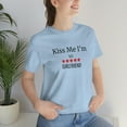 thumbnail image 5 of Kiss Me I'm 5 Star Girlfriend Unisex Jersey Short Sleeve Tee, 5 of 8