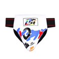 thumbnail image 1 of Eigraketly Protector abdominal de ingle para niños para Muay Thai Grappling MMA Fighting Traje de baño Blanco S, 1 of 1