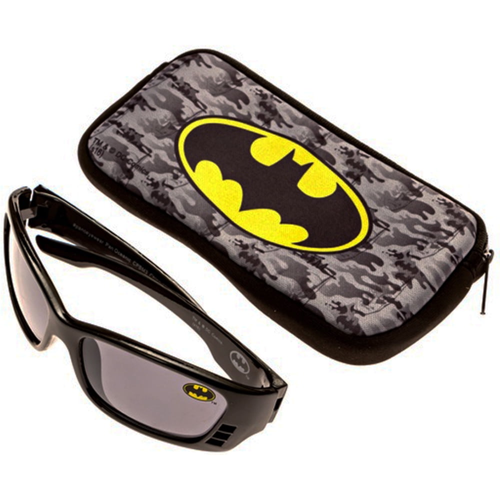 Batman Logo Sunglasses And Case