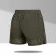 thumbnail image 4 of YLSDY Men's Quick Dry Athletic Running Shorts with Pockets Lightweight Workout Shorts Sports Gym Basketball Drawstring Short Army Green XXXL, 4 of 4