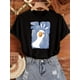 thumbnail image 1 of B038[Duck Print Round Neck Short Sleeve T-Shirt], 1 of 5