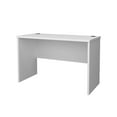 thumbnail image 2 of White Home Office Desk - 47" Modern Writing Table, Particle Board, Cable Management, White Finish, for Home or Office Use, Sleek Design, 2 of 6