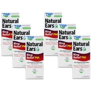 6 Pack - TRP Natural Ears, Ring Relief PM Ear Drops for Ringing in The Ears and Tinnitus Symptoms, Night time Formula