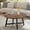 Brown, variant on Modern 36-Inch Round Coffee Table – Industrial Center Table with Wood Grain Top & Metal Frame