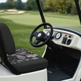 thumbnail image 3 of Garronmavis Retro Dragonfly Golf Cart Front Seat Covers for Outdoor Sports Breathable Split Backrest Front Seat Cover Easy to Install and Clean Interior Decor Accessiores, 3 of 6