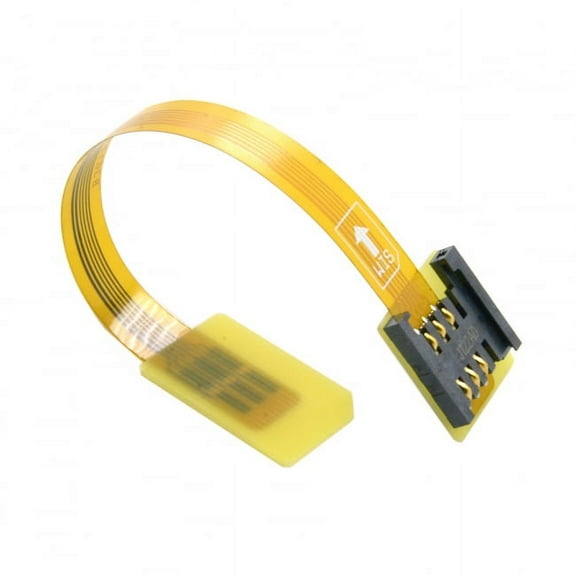 Xiwai Cable GSM CDMA Standard UIM SIM Card Kit Male to Female Extension Soft Flat FPC Cable Extender 10cm
