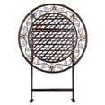 thumbnail image 2 of 28" Distressed Bronze Barcelona Bistro Table by Chivari, 2 of 7