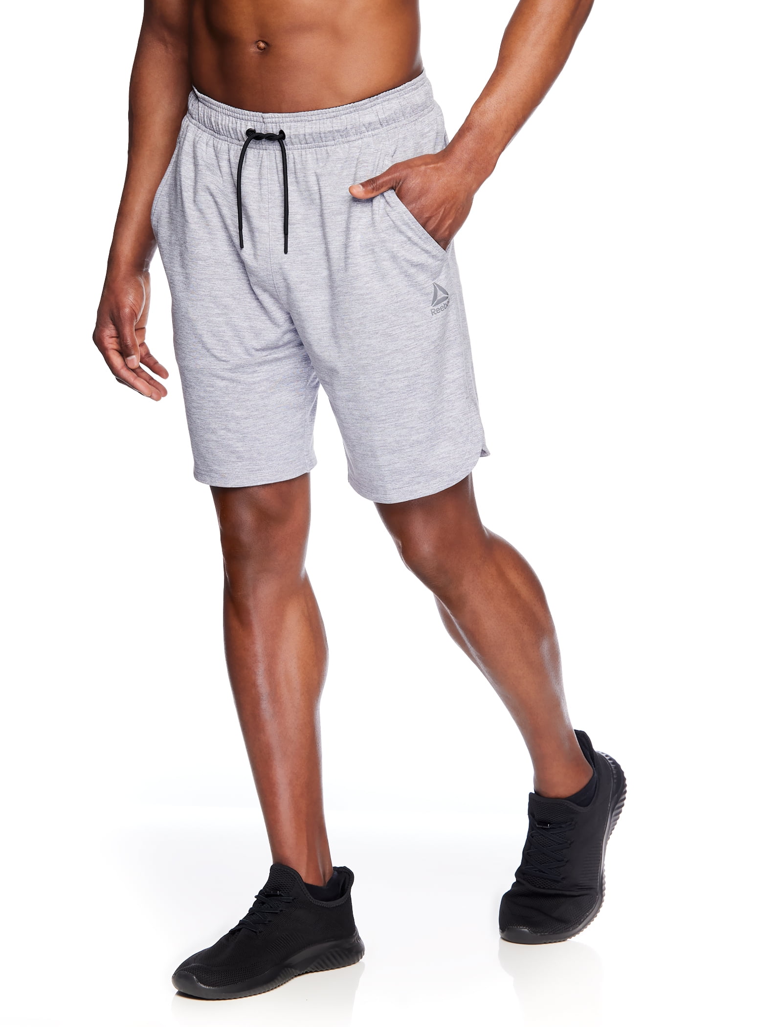 Reebok Men's Performance Knit Shorts, 9" Inseam, up to Size 3XL Walmart.com