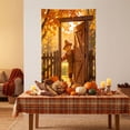thumbnail image 4 of Iuaoueui Thanksgiving Harvest Door Cover 35 x 71 Inch, Polyester, Thanksgiving Door Cover, Fall Porch, Entryway and Farmhouse Wall Decor, 4 of 6