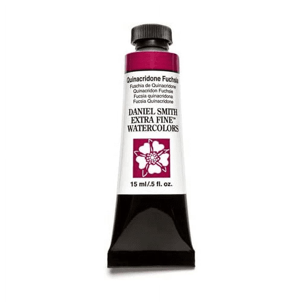 Daniel Smith Extra Fine Watercolor, 15 ml, Quinacridone Fuchsia