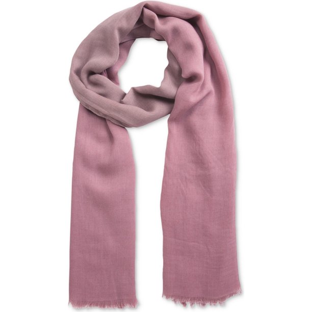 Verona Collection - Bufanda hiyab teñida a mano para mujer, color rosa, talla única