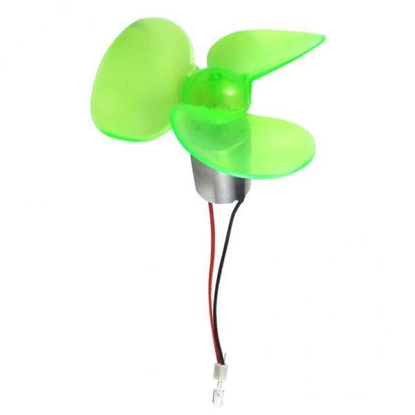 2x Pequeño generador de turbinas eólicas Motor DC Pantalla LED Proyecto de juguete para niños Kits de bricolaje Conjunto Zulema Mini generador de viento