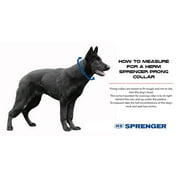 Herm Sprenger Swivel Ring German Black Stainless Steel Collar 50105 010 (57) 1/8 inch (3.2 mm) - Size 23 inches (58 cm)