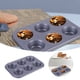 thumbnail image 2 of Walbest Molde para magdalenas antiadherente de 6 cavidades Bandeja para pasteles Mini bollos Utensilio para hornear, 2 of 7