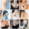 thumbnail image 2 of 30 sheets Mermaid Japanese Anime Pattern Tattoo Stickers for Men and Women - Lasts 3-6 Days - Perfect for Temporary Tattoos, 2 of 4