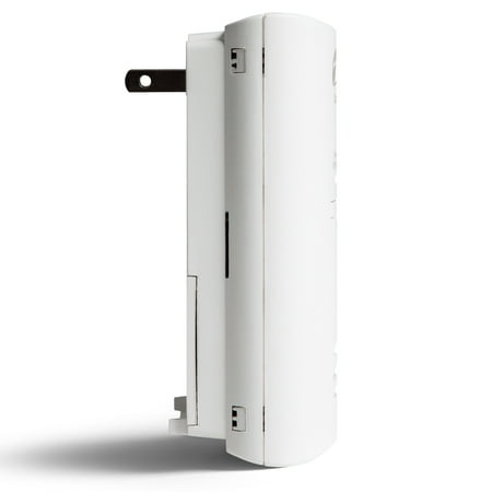 Kidde AC Plug-In Carbon Monoxide Detector with Battery Backup, CO Alarm with LED Light Indicators