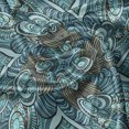 thumbnail image 5 of Ambesonne Ethnic Valance Pack of 2, Aqua Color Palette Hippie, 54"X12", Multicolor, 5 of 5