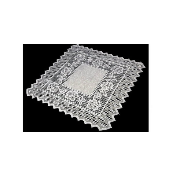 Brazilian Lace 29x29 Table Topper Grega Design