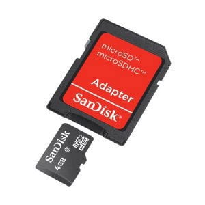 SanDisk 4GB Micro SD Card