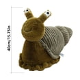 thumbnail image 2 of 15.75" Jellycat Snail, Jellycat, Jelly Cat, Jellycat Stuffed Animals, Jellycats Plushies, All Jellycat, Jelly Cats Stuffed Toys, jelly cats, jellycats, Jellycat Plush Toys Gifts for Girls Boys Kids, 2 of 6