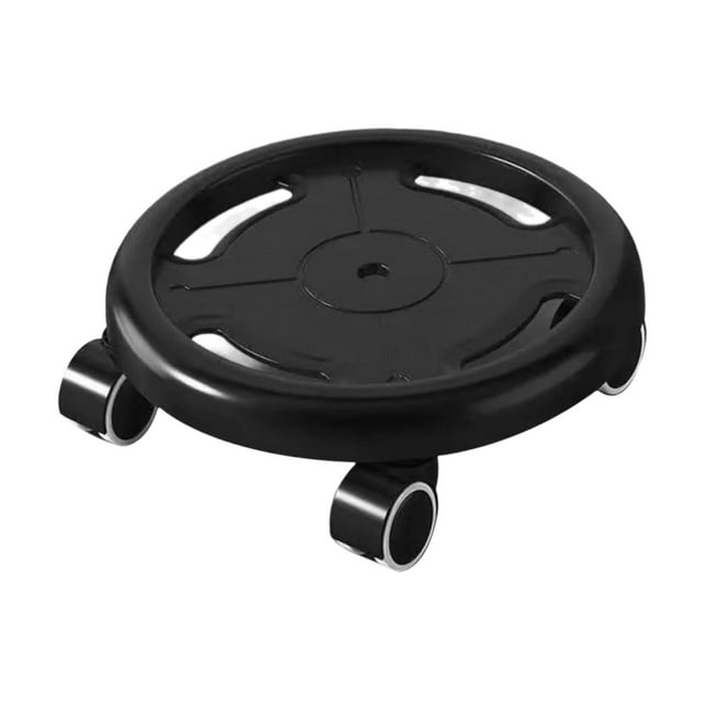 Rodillo abdominal con ruedas de disco, deslizadores universales, entrenamiento muscular, antideslizante. Negro