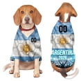thumbnail image 5 of Dog Shirt,Soccer Theme Print Soft Breathable Light Pet Top,Daily Pet Wear,Outdoor Walking Outfits & Pet Party Apparel, 5 of 6