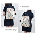 thumbnail image 4 of FORMRS Women's Travel Backpack Purse Anti-Theft Hidden Pockets Casual Shoulder Bag, Red Easter Eggs, 4 of 7
