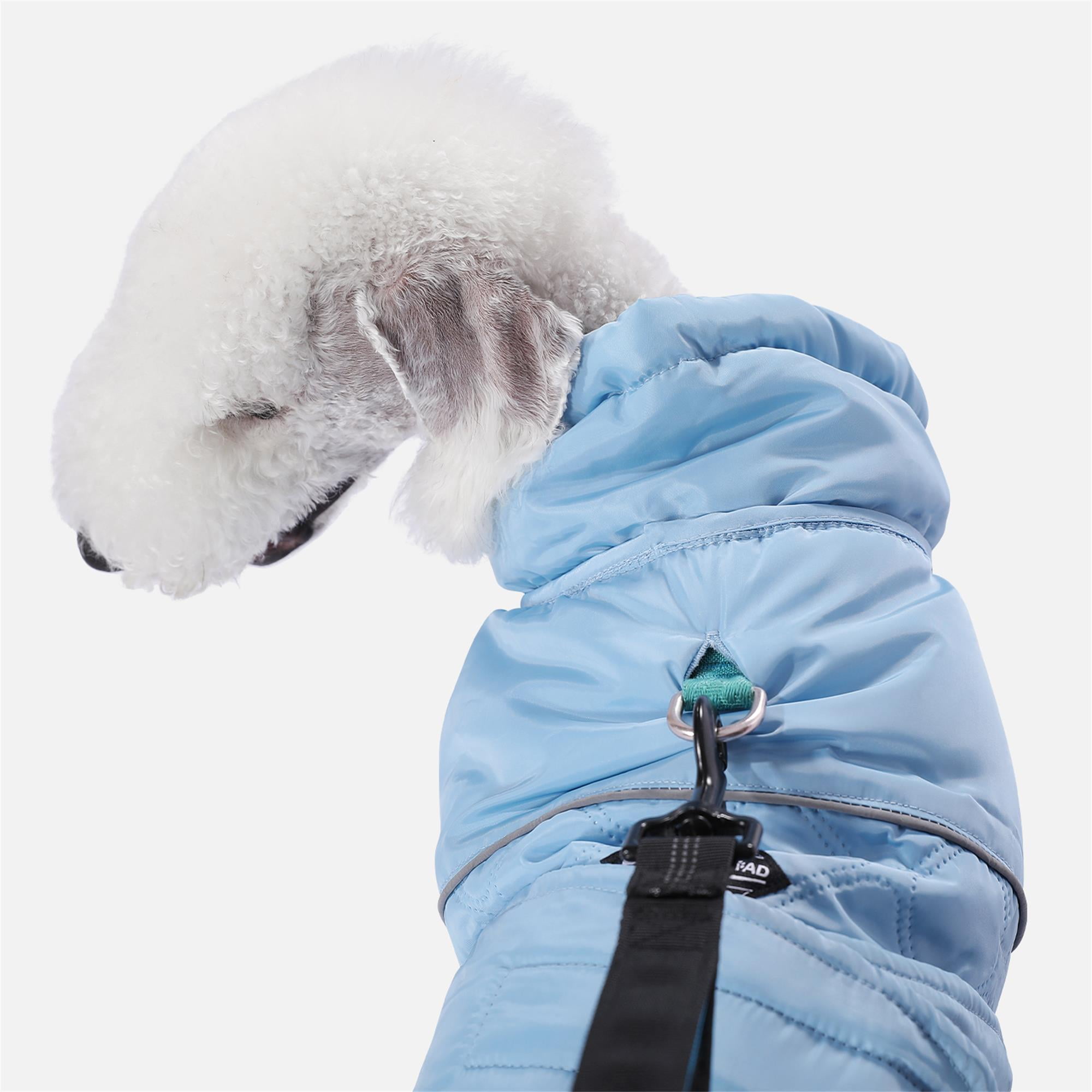 Kadyn Reversible Water Repellent Dog Jacket Pets Apparel Winter Warm Outdoor Sport Dog Coats for Winter Cold Weather Puppy Comfort Vest, Blue XL Kadyn Reversible Water Repellent Dog Jacket Pets Apparel Winter Warm Outdoor Sport Dog Coats for Winter Cold Weather Puppy Comfort Vest, Blue XL