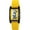 Yellow, variant on Fashion Women's  Men's Digital Watch Unisex Big Numbers Dial Rectangular Face Waterproof Silicone Strap LED Watches