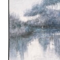 thumbnail image 3 of Indigo Banks, Toile Peinte à la Main, 3 of 3