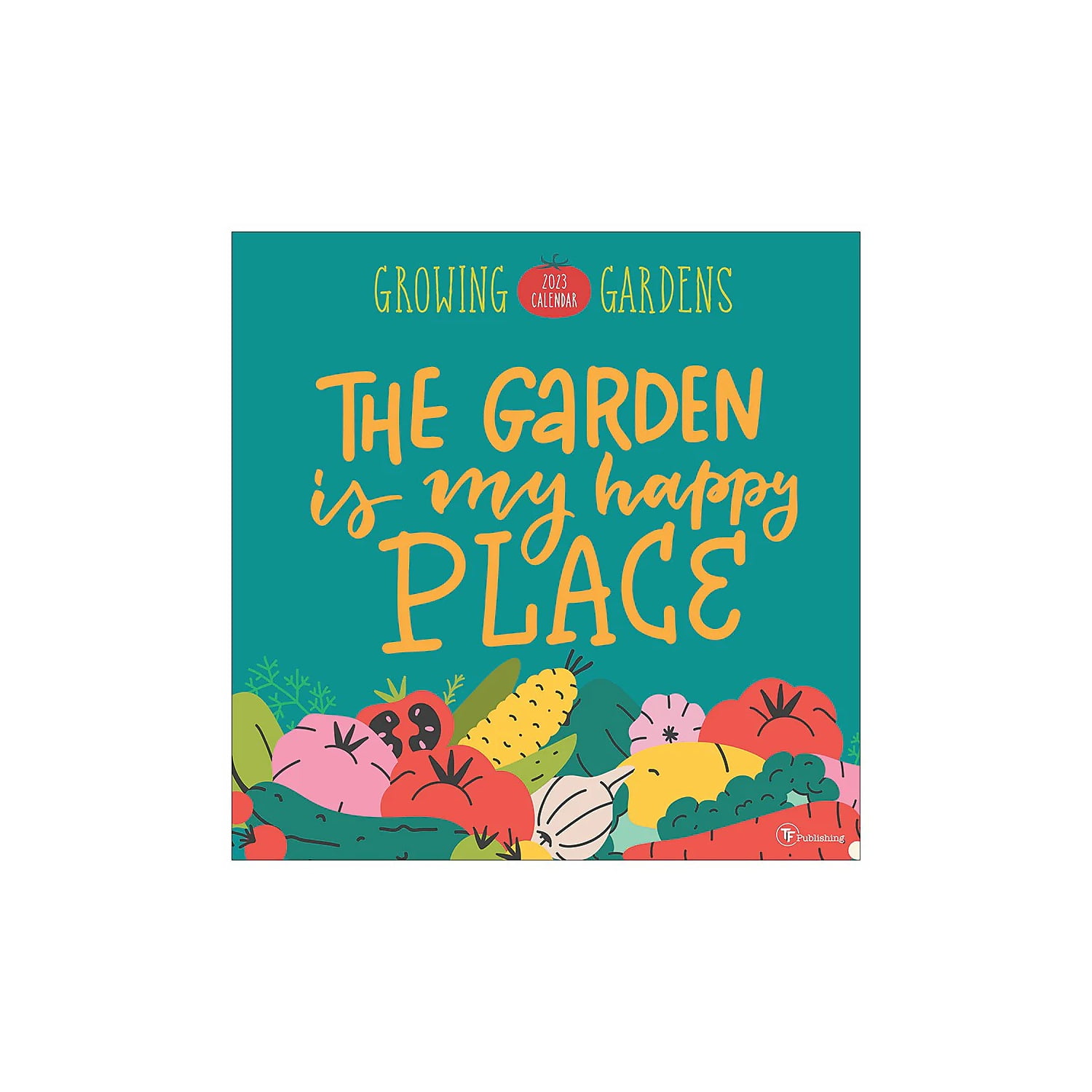 2023 TF Publishing Growing Gardens 12'' x 12'' Monthly Wall Calendar (WAL-23-1037)