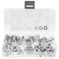 thumbnail image 5 of KAKOWELY 50 in 1 Replacement Grease Fitting Assortment Set Grease Fitting Accessory (Silver),1.18"X0.59"X0.59", 5 of 5