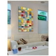 thumbnail image 5 of "Color Pattern II" Painting Print on Wrapped Canvas, 5 of 7