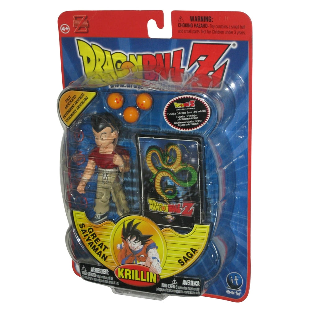 Dragon Ball Z Great Saiyaman Saga (2002) Irwin Toys Krillin Figure