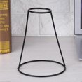 thumbnail image 2 of Creative Shapes Black Metal Flower Vase Frame Plant Holder Cafe Home Decor (C), 2 of 5