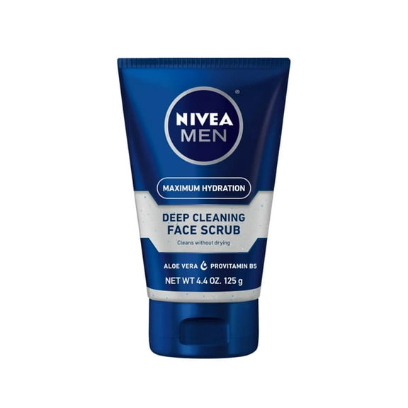 Nivea For Men Deep Cleaning Face Scrub - 4.4 Oz